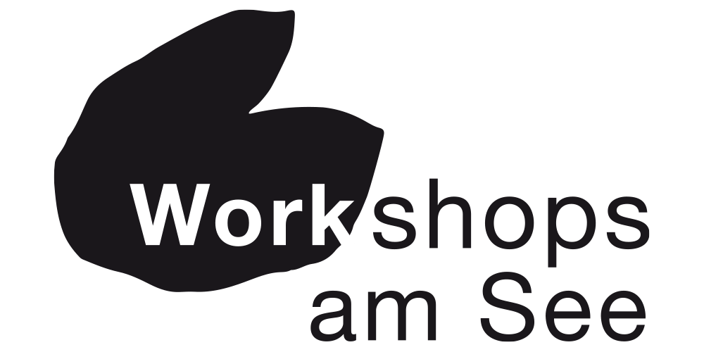 Workshops am See – Logo schwarz
